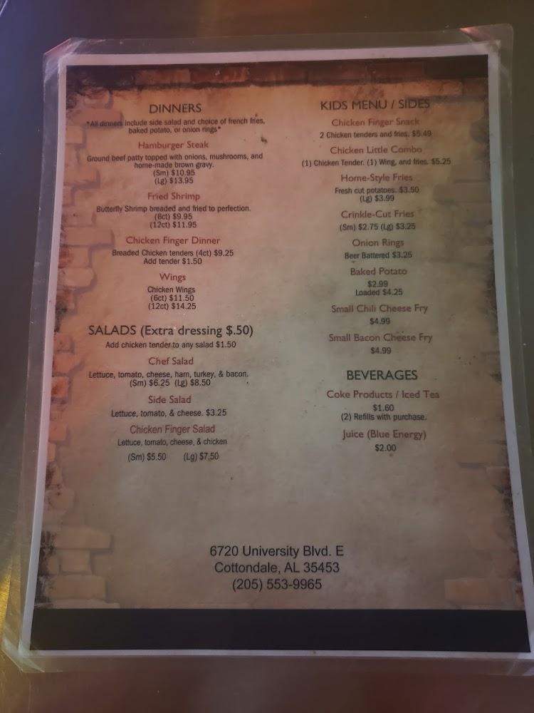 Oasis Bar & Grill Menu image 4